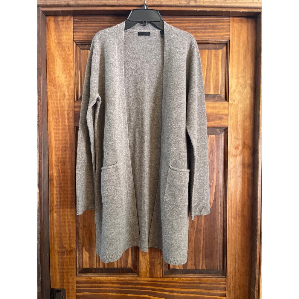 ATM CASHMERE OPEN FRONT CARDIGAN SMALL